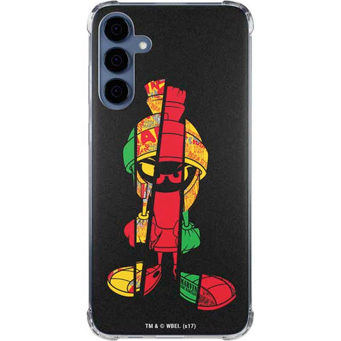 Looney Tunes Marvin the Martian Sliced Galaxy A35 5G Clear Case